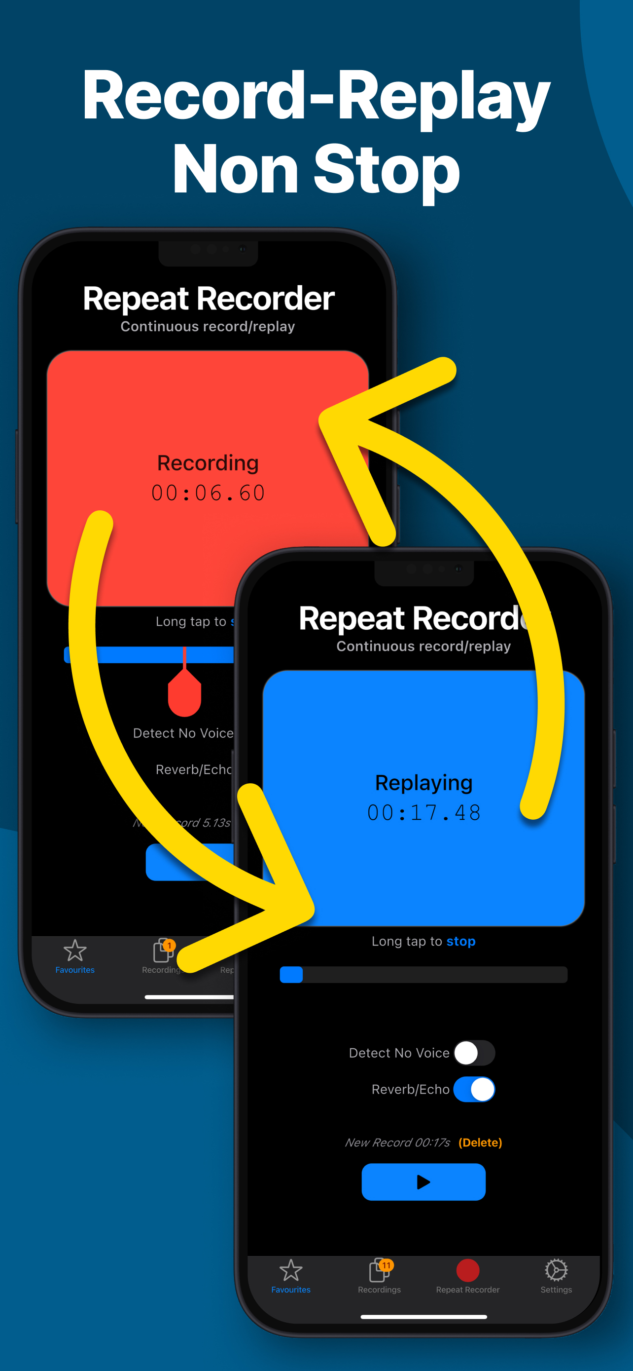 Repeat Recorder - Record Replay Loop