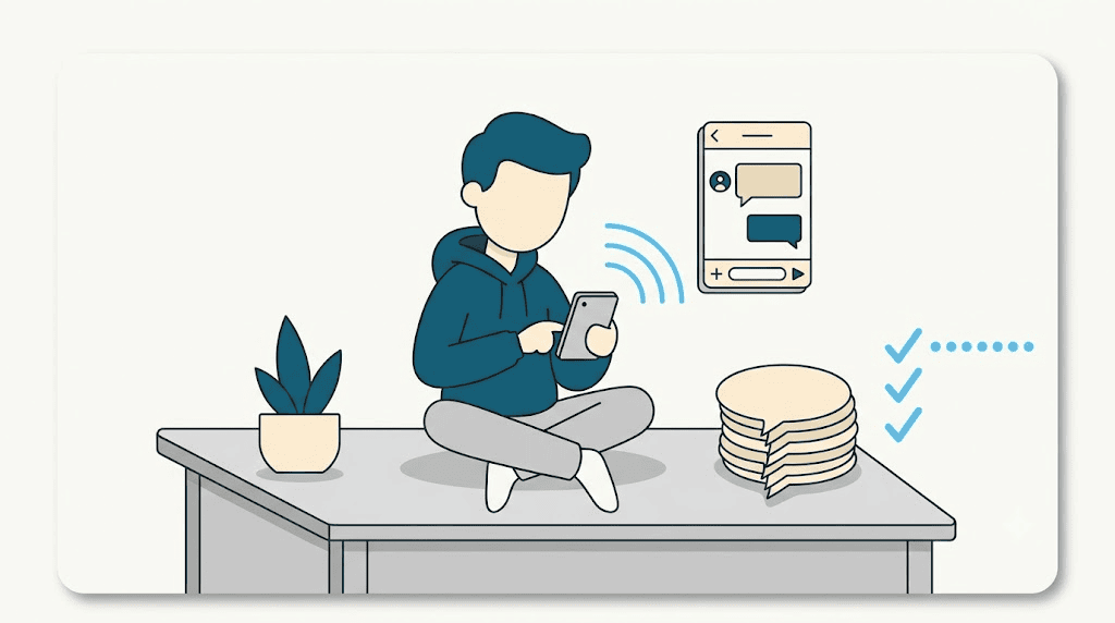 Illustration: a weekly impromptu-speaking practice routine